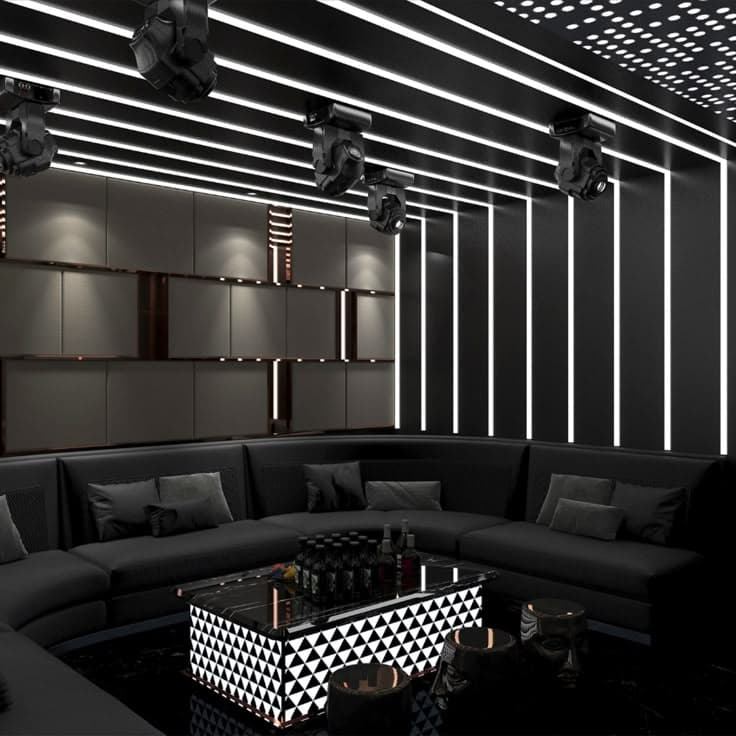 강남 고급 가라오케 VIP 룸